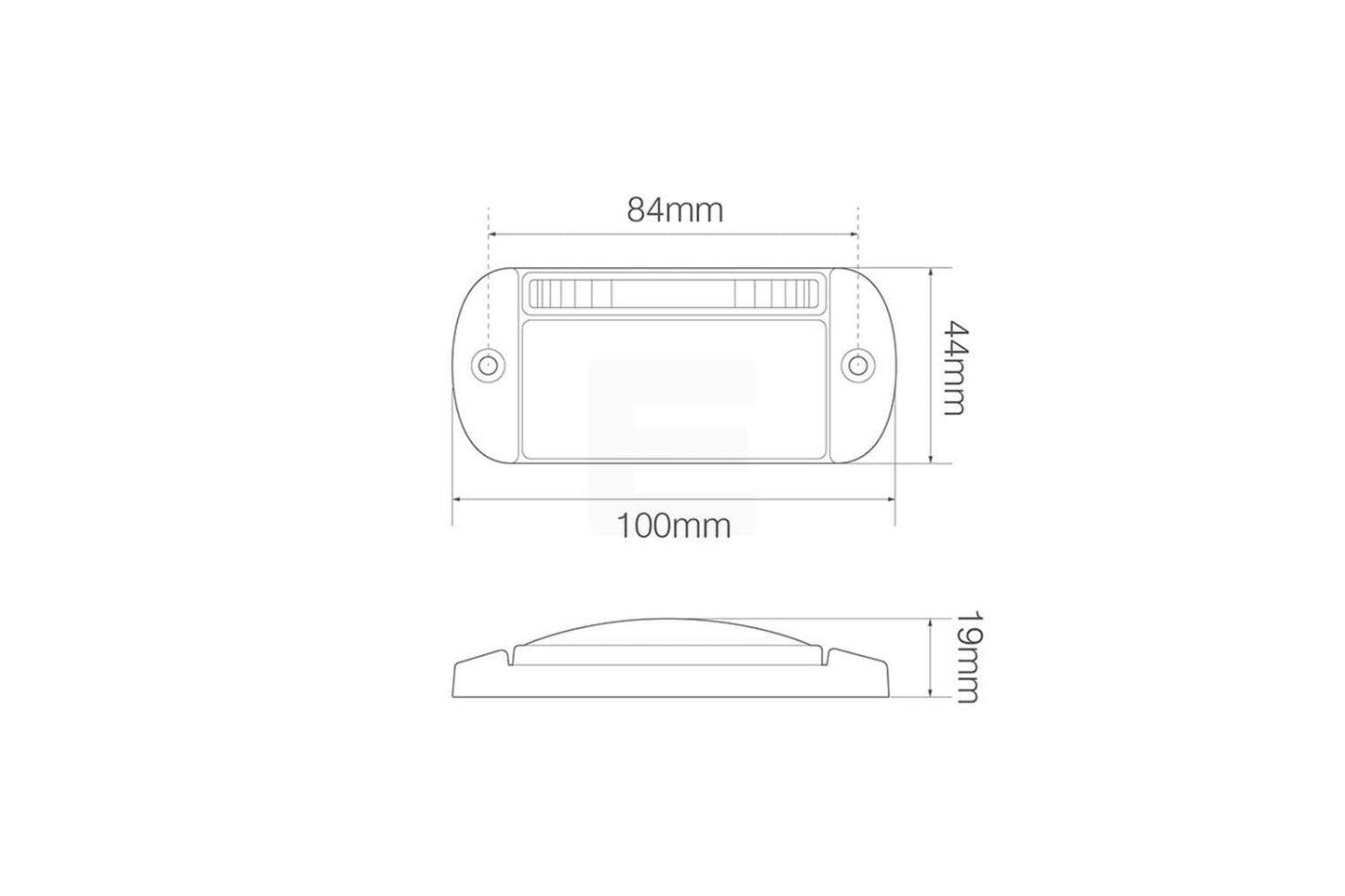 LED Autolamps M44 Markeringslys