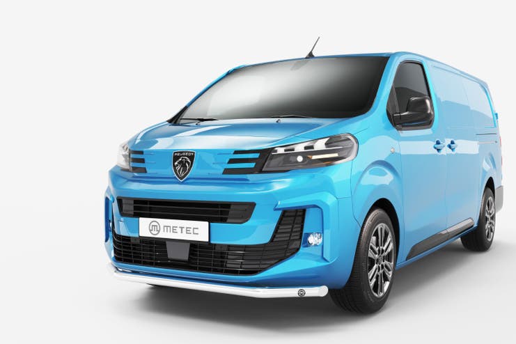 Metec Peugeot Expert kufanger 24 krom v2