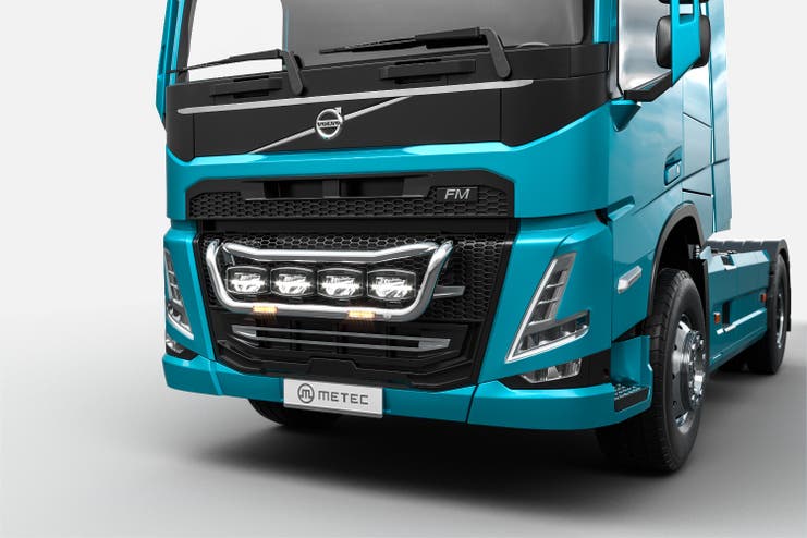 Metec Volvo FM lampebøyle Tailor 20 krom v3