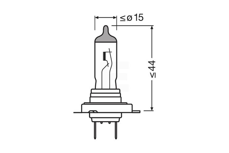 Osram H7 Ultra Life halogenpære
