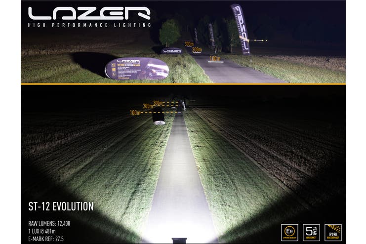 Lazer ST12 EVO LED fjernlys