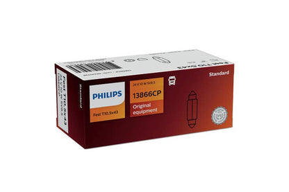 Philips pære T10,5x43 10W Festoon 10 pakning