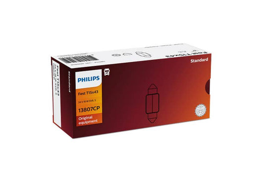 Philips pære T15x43 Festoon 10 pakning