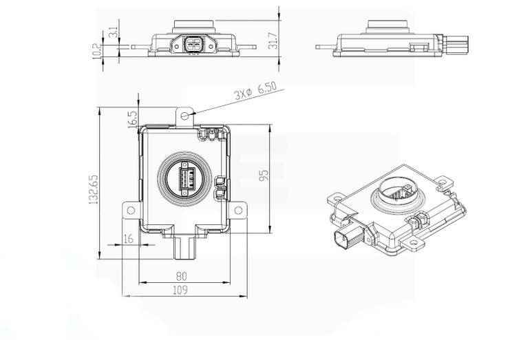 Lumen Xenonballast som Mitsubishi (2)