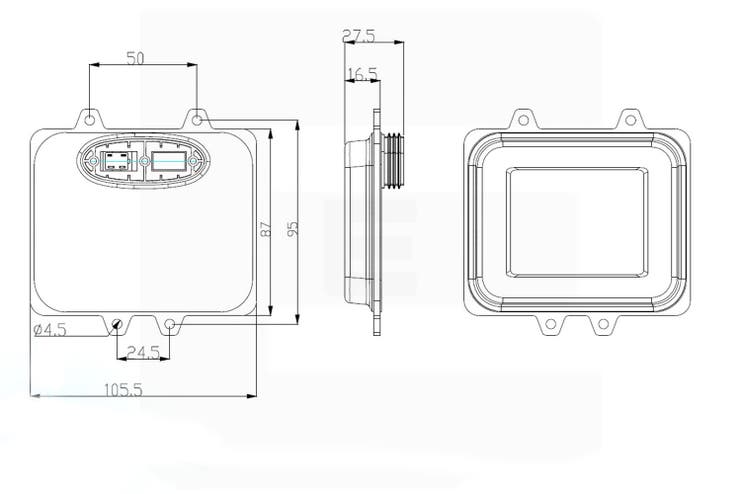 Lumen xenonballast som Hella