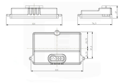 Lumen xenonballast som Hella(3)