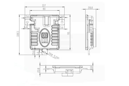 Lumen xenonballast til BMW