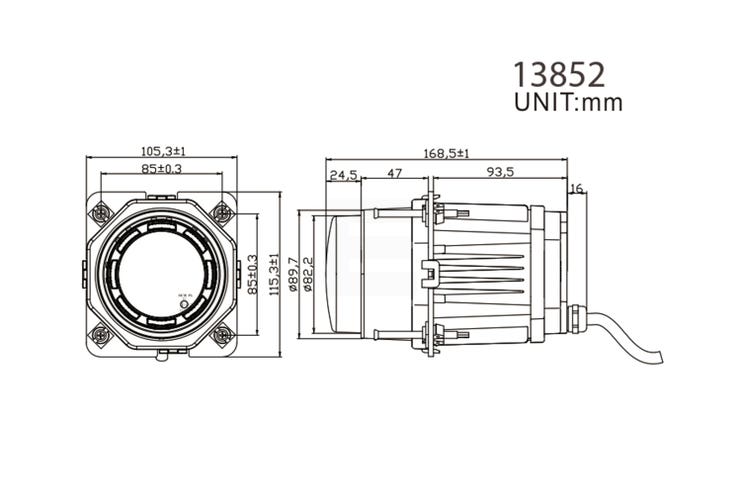 Lumen Cyclops HL90 Hovedlykt (Bi)