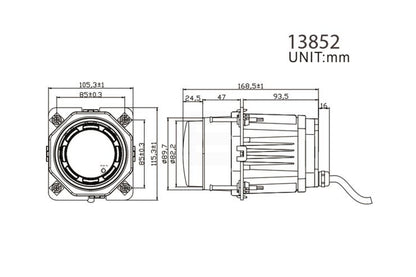 Lumen Cyclops HL90 Hovedlykt (Bi)