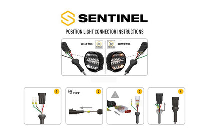 Lazer Sentinel 9 Midnight LED fjernlys