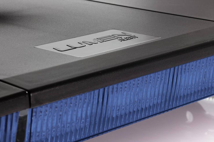Lumen Alert 120cm LED blå varsellys