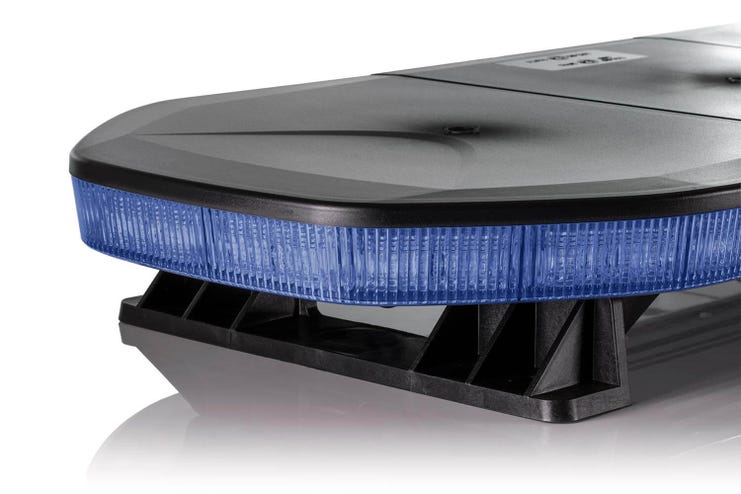 Lumen Alert 142cm LED blå varsellys