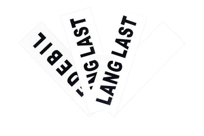 Lumen Alert skiltpakke 4 skilt, norsk