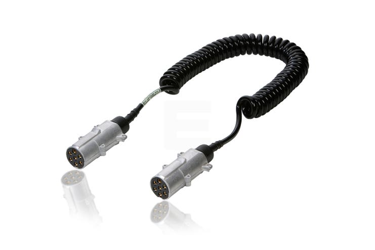 Vignal Tilhengerkabel 7 pin med metall kontakt