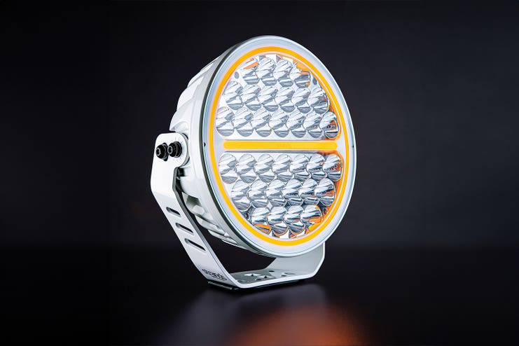 Strands Siberia NRS 9" Hvit LED fjernlys