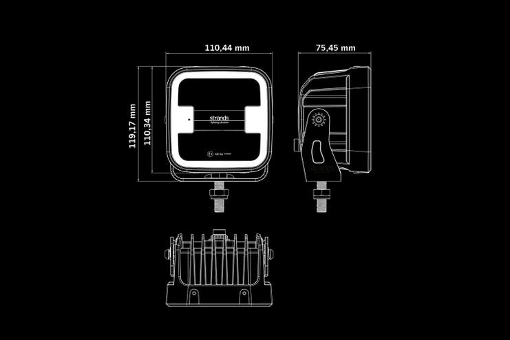 Strands Siberia XP HEAT arbeidslys