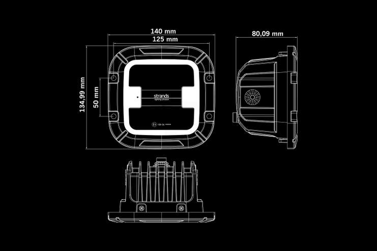 Strands Siberia XP HEAT arbeidslys