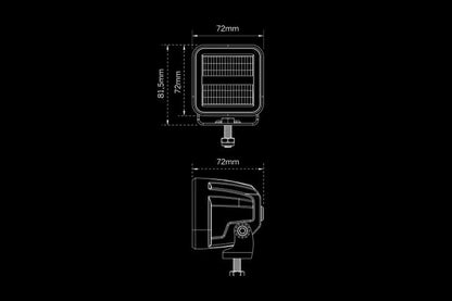Strands Siberia XP Qube LED arbeidslys