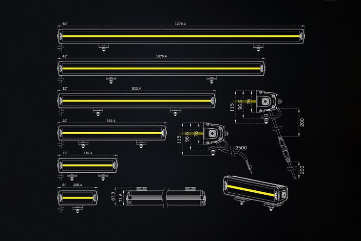 Strands Siberia XP DR8 LED-bar