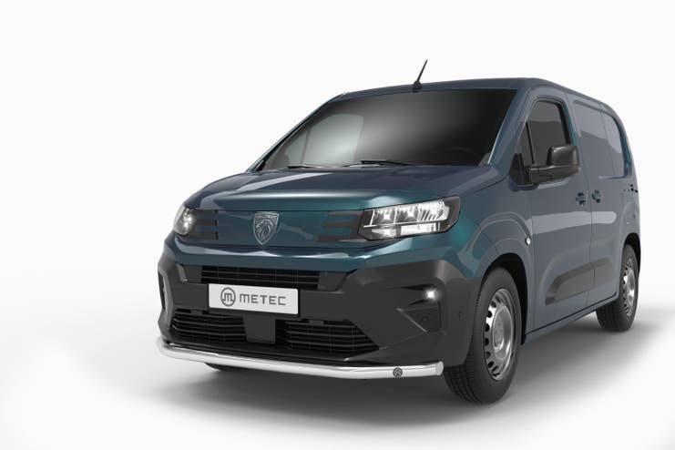 Metec Peugeot Partner kufanger 24 krom v2
