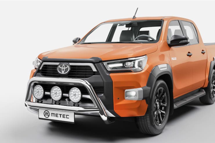 Metec Toyota Hilux kufanger 21 krom v3