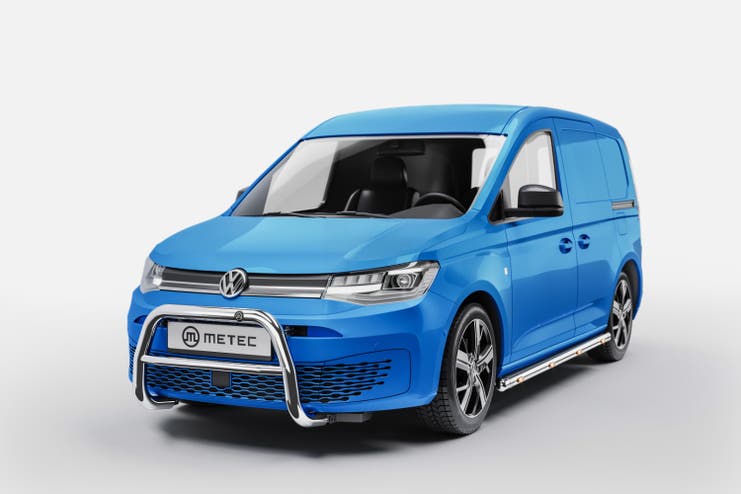 Metec VW Caddy kufanger 20 krom v3