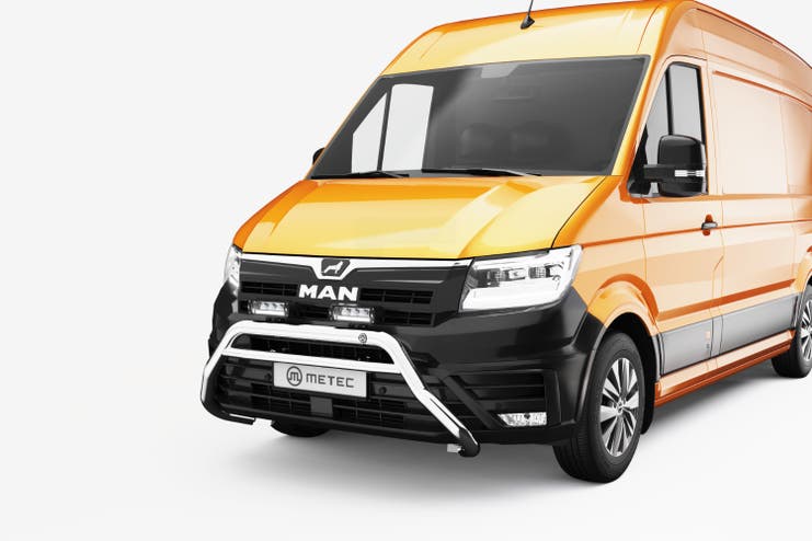 Metec kufanger VW Crafter 17 krom