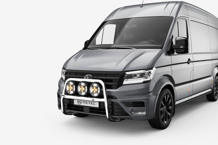 Metec VW Crafter 17 krom kufanger v3