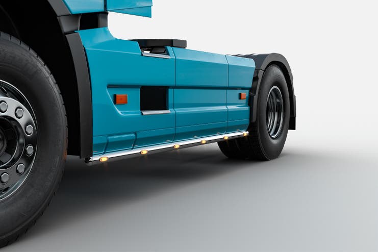 Metec Volvo FH Aero Sidebar S-Liner 24 krom v3