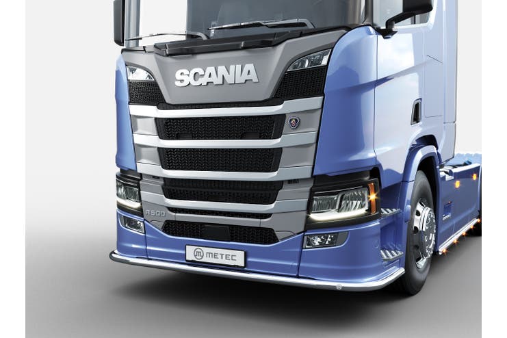 Metec F-Liner Scania R - Serie 16 krom kufanger v3