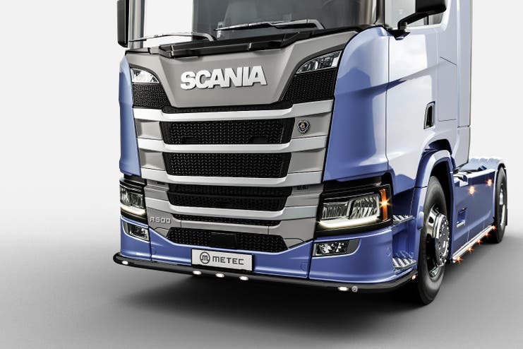 Metec Scania G - Serie F-Liner 16 kufanger sort v2