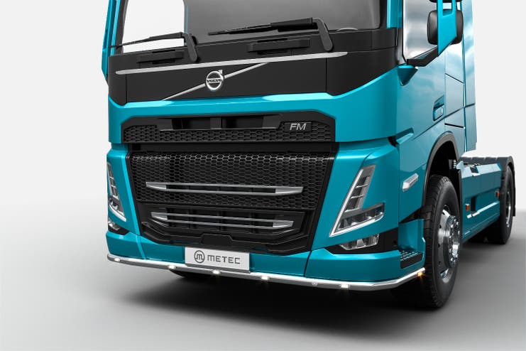 Metec Volvo FH kufanger F-Liner 20 krom v2