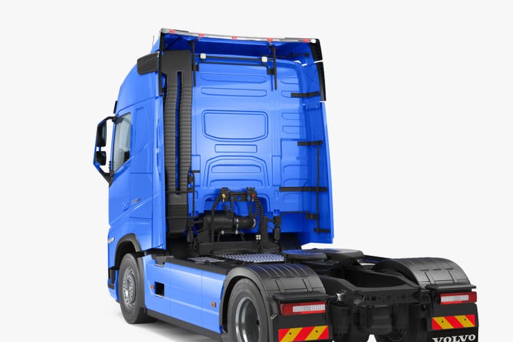 Metec hyttebøyle øvre Volvo FH Aero R-RAIL 24 krom