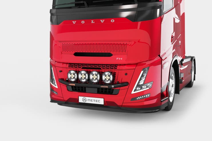 Metec lampebøyle Volvo FH Aero City Aero 24 sort v6