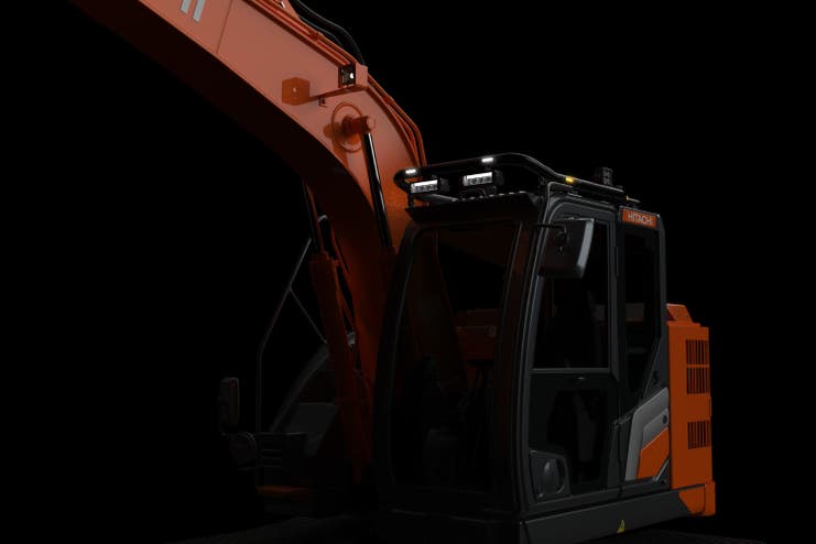 Metec takbøyle Hitachi 135Us-7 All-round 21 sort