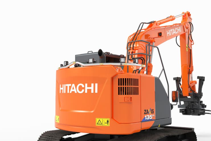 Metec Bakre vektbøyle Hitachi 135Us-7 21 krom