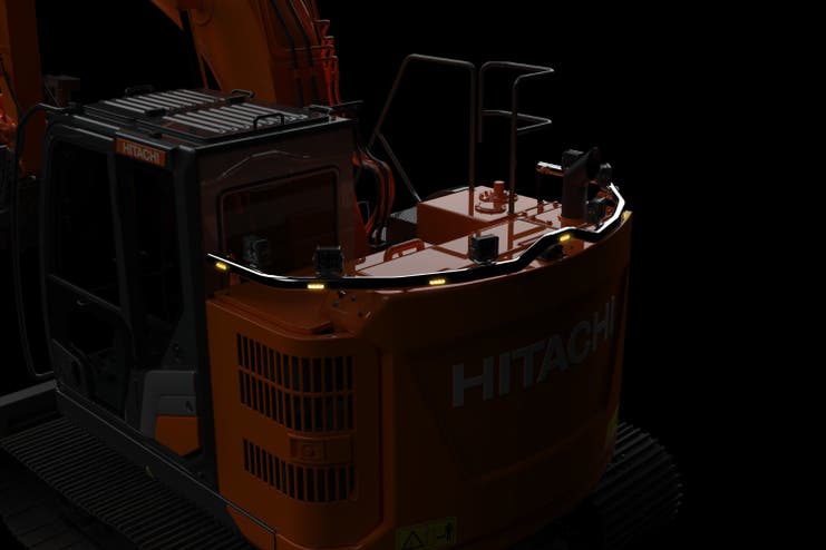 Metec Bakre vektbøyle Hitachi 135Us-7 21 krom