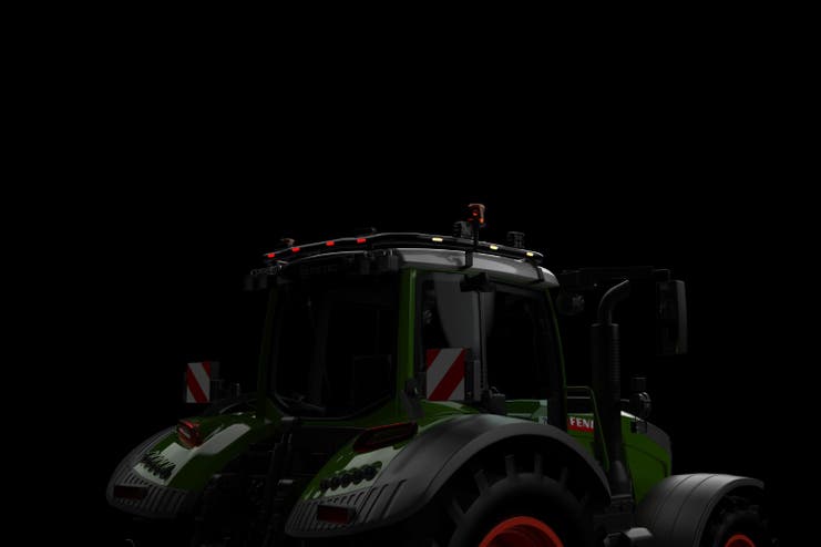 Metec takbøyle Fendt 700 Vario All-round 22 sort