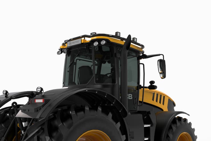 Metec takbøyle Jcb Fastrac All-round 16 sort