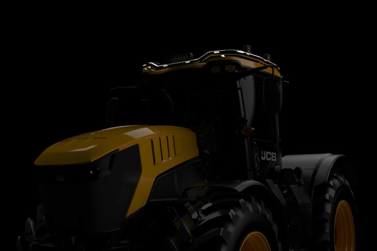 Metec takbøyle Jcb Fastrac All-round 16 krom