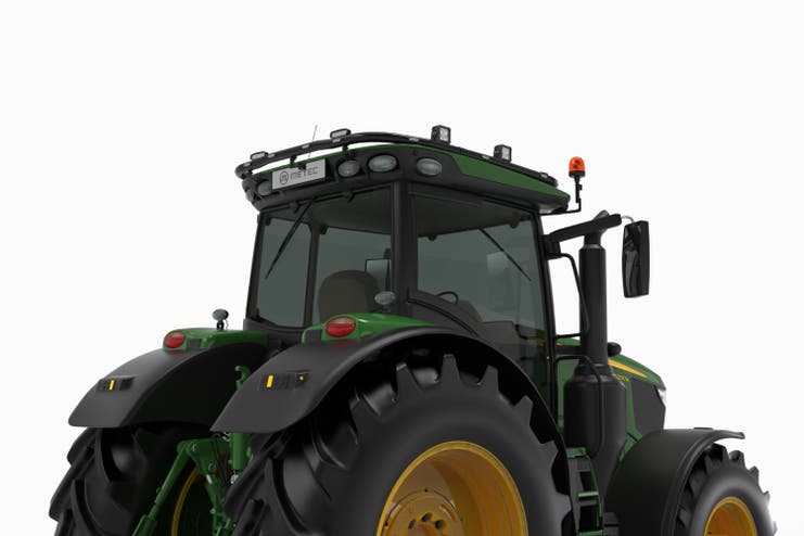 Metec takbøyle John Deere 6R All-round 18 sort