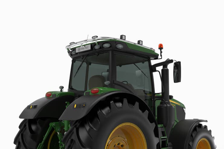 Metec takbøyle John Deere 6R All-round 18 krom