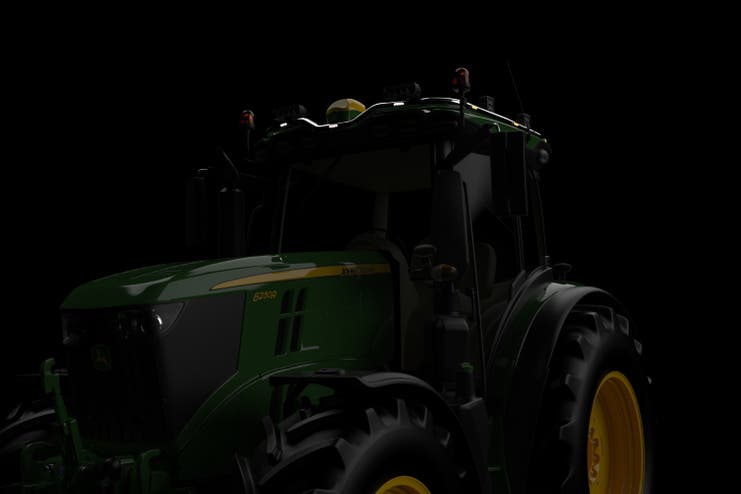 Metec takbøyle John Deere 6R All-round 18 krom