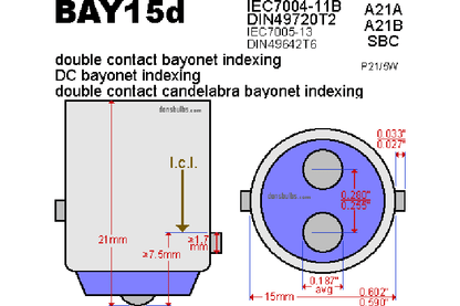 Lumen P21/5W LED-pære