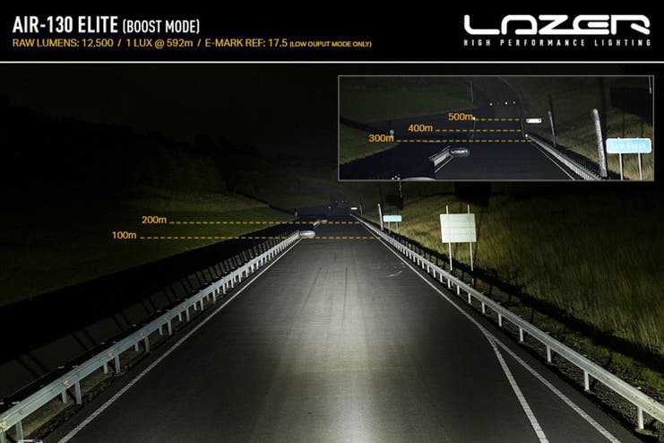 Lazer Air 130 Elite LED fjernlys