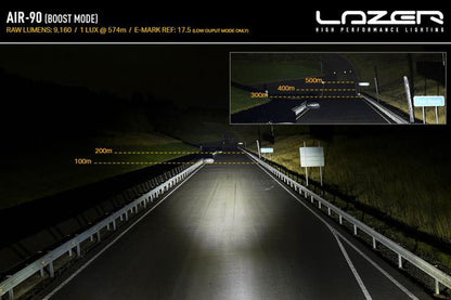 Lazer Air 90 LED fjernlys