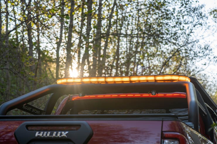 Lumen Alert Advanced 120 cm oransje