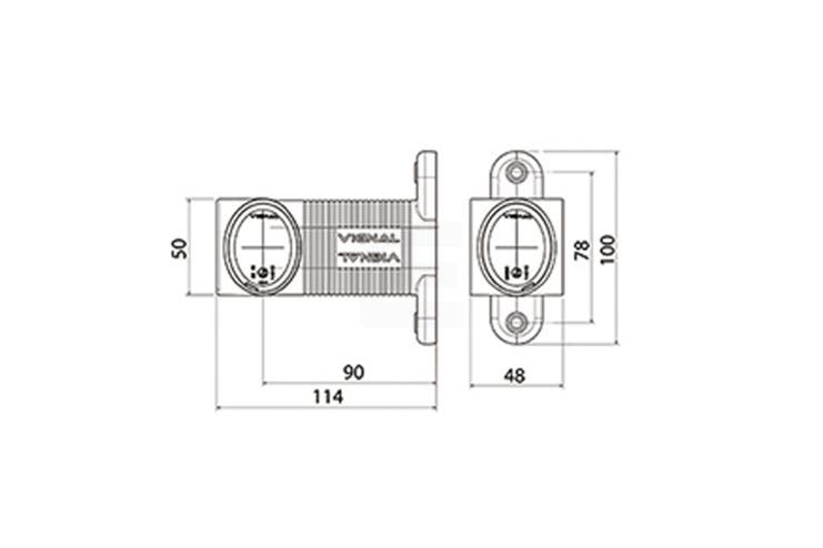 Vignal Markeringslys LED lang arm 