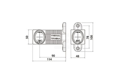 Vignal Markeringslys LED lang arm 