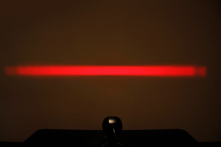 Vignal LED trucklampe med rød stripe 